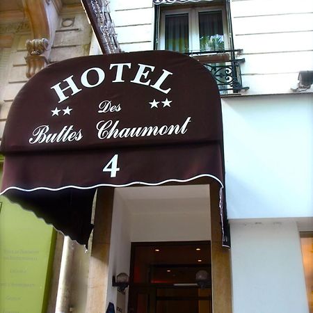 Hôtel des Buttes Chaumont Paris Exterior foto