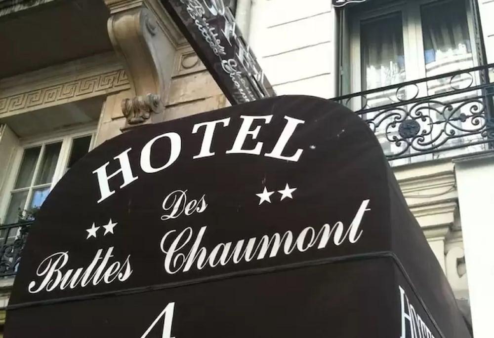 Hôtel des Buttes Chaumont Paris Exterior foto