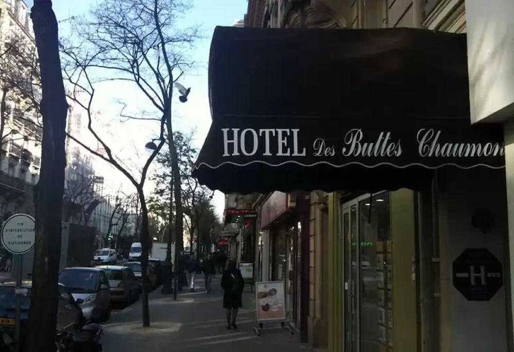 Hôtel des Buttes Chaumont Paris Exterior foto
