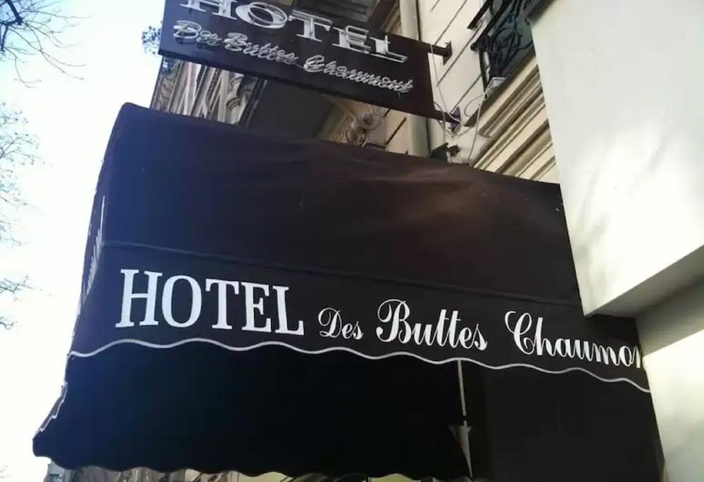 Hôtel des Buttes Chaumont Paris Exterior foto
