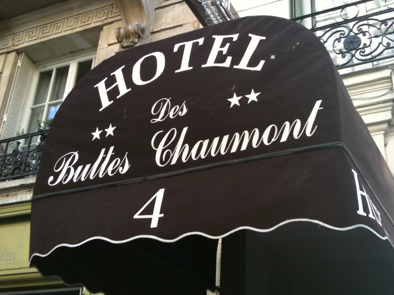 Hôtel des Buttes Chaumont Paris Exterior foto